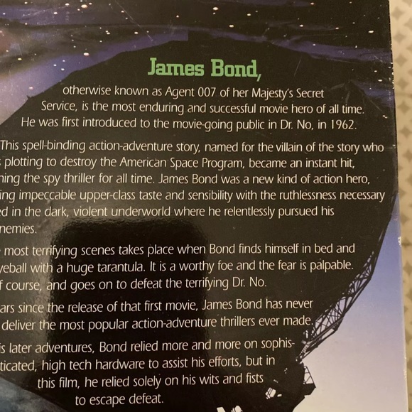 James Bond 007 Dr No 7" Limited Edition Collectors - Picture 3 of 6